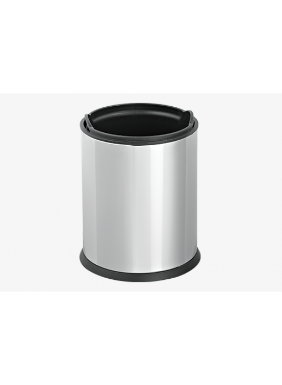 Stainless Open Mouth 3 Lt Waste Bin