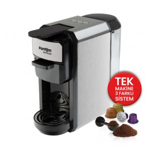 FANTOM Mixpresso Coffee Machine Black Color