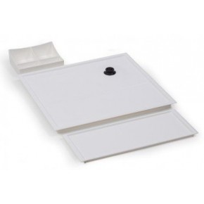 FANTOM Hotel Type Luxury Catering Tray White Color