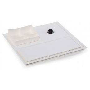 FANTOM Hotel Type Luxury Catering Tray White Color