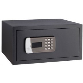 EQMNT Hotel Type Laptop Safe Black Color