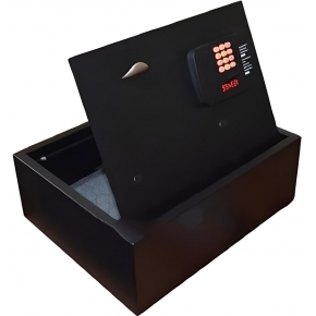 Hotel Type Drawer Top Opening Safe Black Color