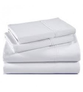 83 Wire Hotel Type Flat Satin Bed Sheet 240x280 cm Double